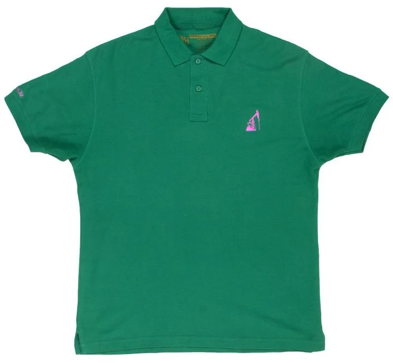 Solid-Colored Men's ShirtsGREEN POLO