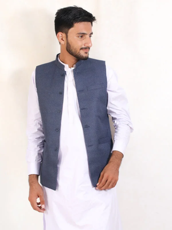 Essential Men's Puffer JacketsWaistcoat for Men Teal Blue