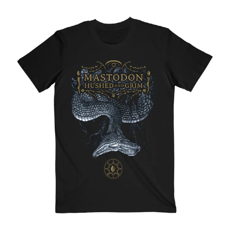 Men's Shirts for Beach OutingsOversized Hushed Snake Tee