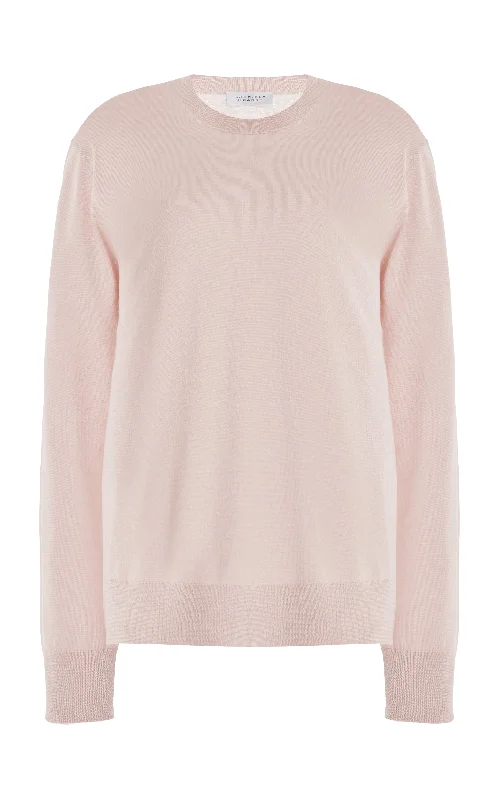 Men's Sweaters for Everyday WearPalco Knit Crewneck in Blush Merino Wool