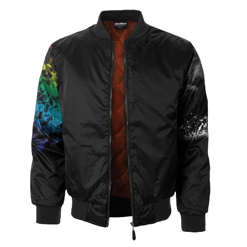 Lightweight Men's WindbreakersPrism Bomber Jacket