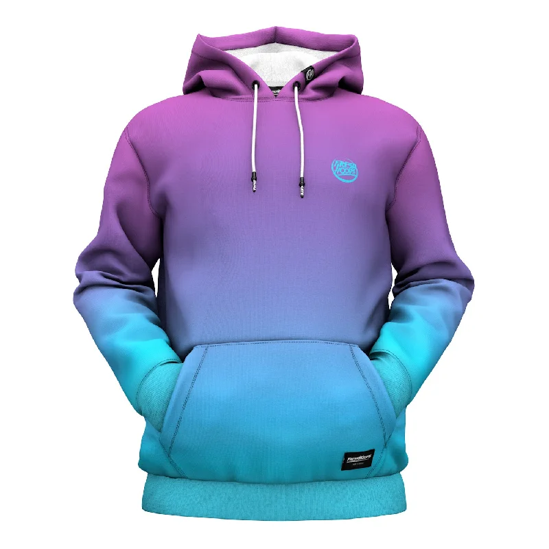 Men's Hoodies with Built-In HeadphonesPurple Ice Hoodie