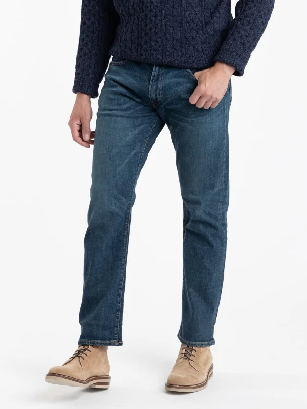 Men's Jeans with Elastic WaistbandsRockford Hampton Straight Stretch Jeans