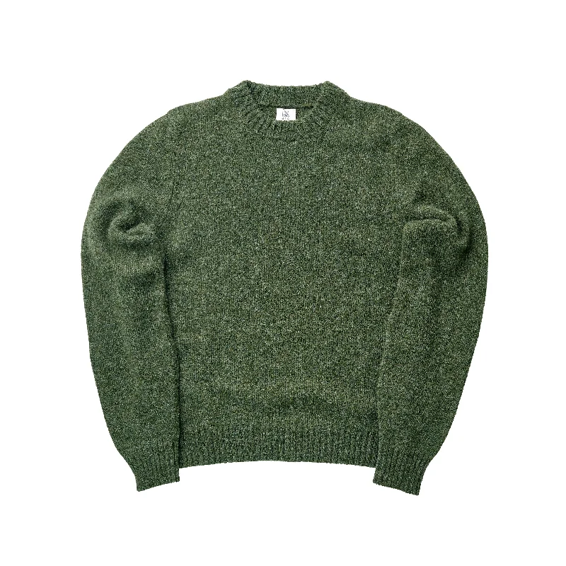 Men's Sweaters with Unique and Custom DesignsThe Lichen Crew Neck Woollen Sweater