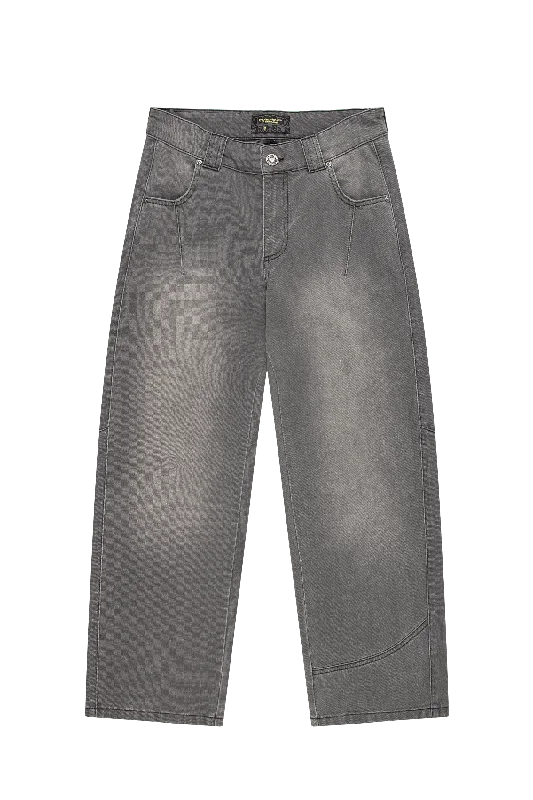 Latest Men's Jeans TrendsTRUCKER DENIM GREY