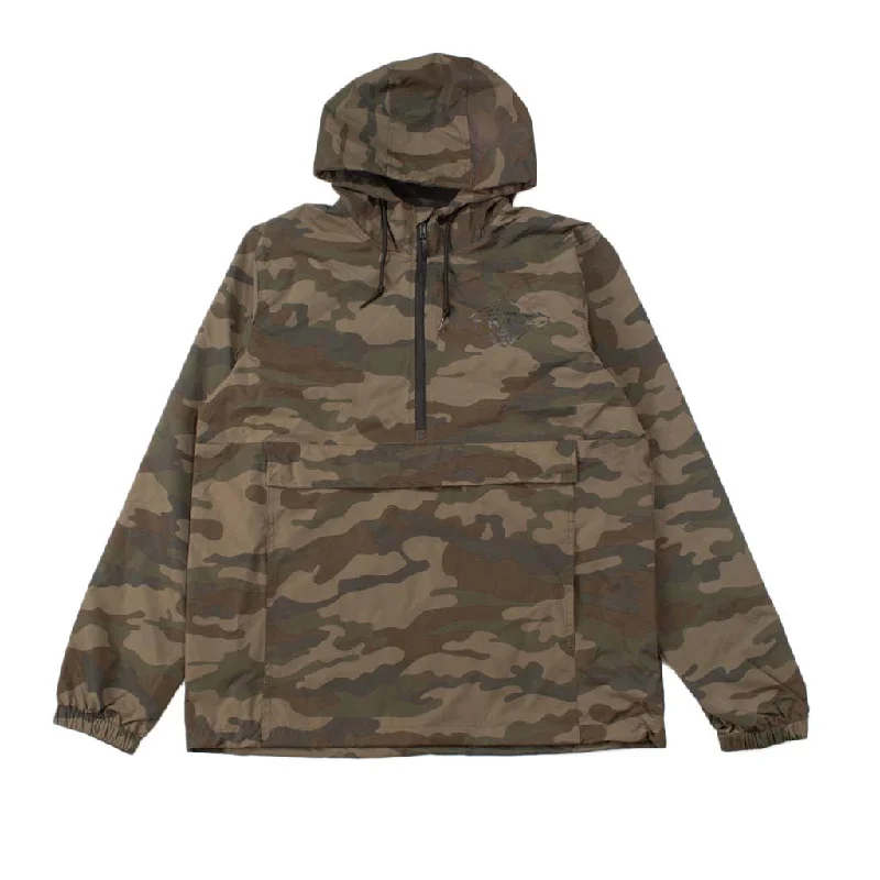 Unique Men's Flight JacketsTrue Men's Established Oakland Anorak Camo