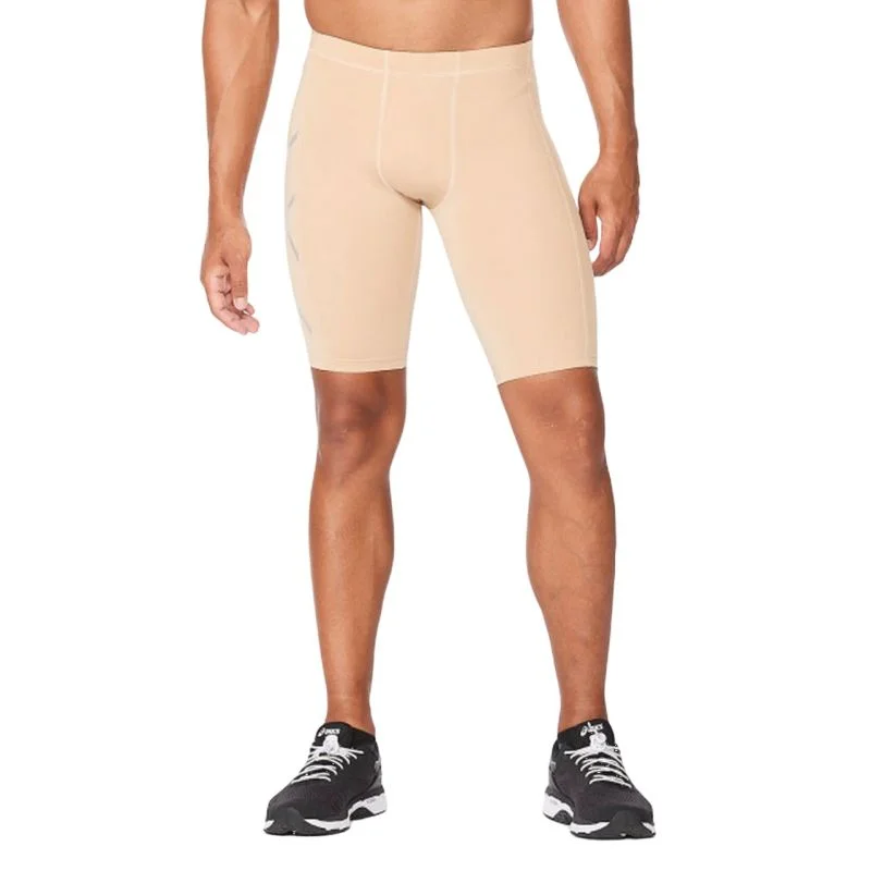 Men's Pants with Logo Embossments2XU Mens TR2 Compression Short