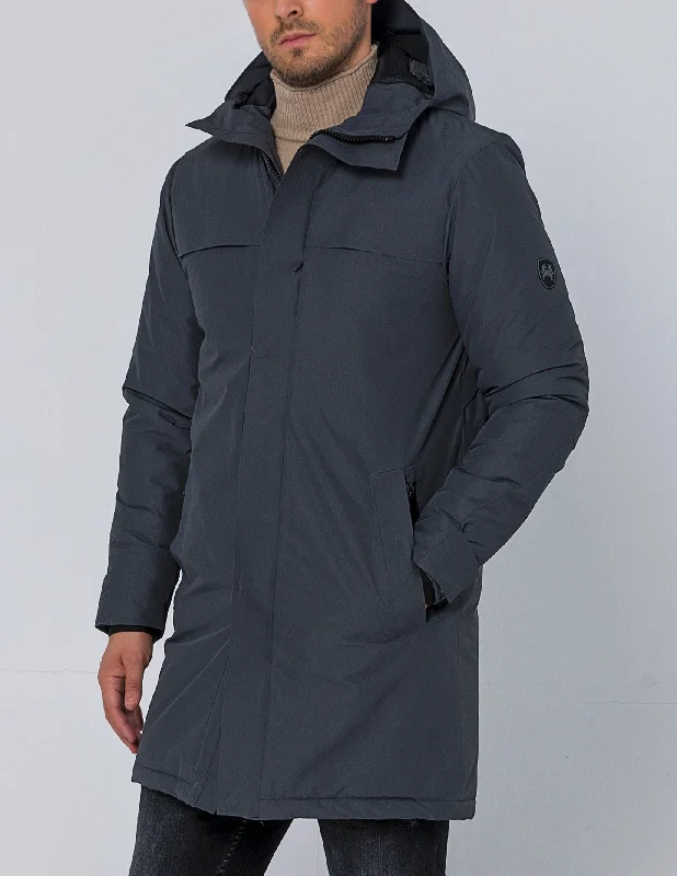 Men's Coats for Tall MenMagneto Waterproof Coat - Dark Anthracite