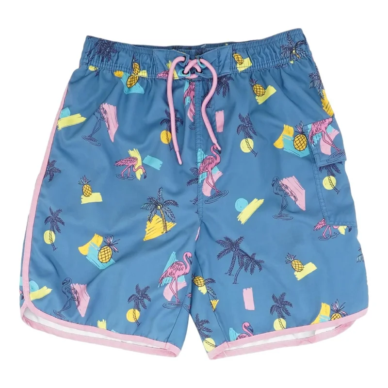 Blue Misc Swim Shorts