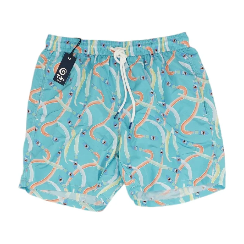 Blue Misc Swim Shorts