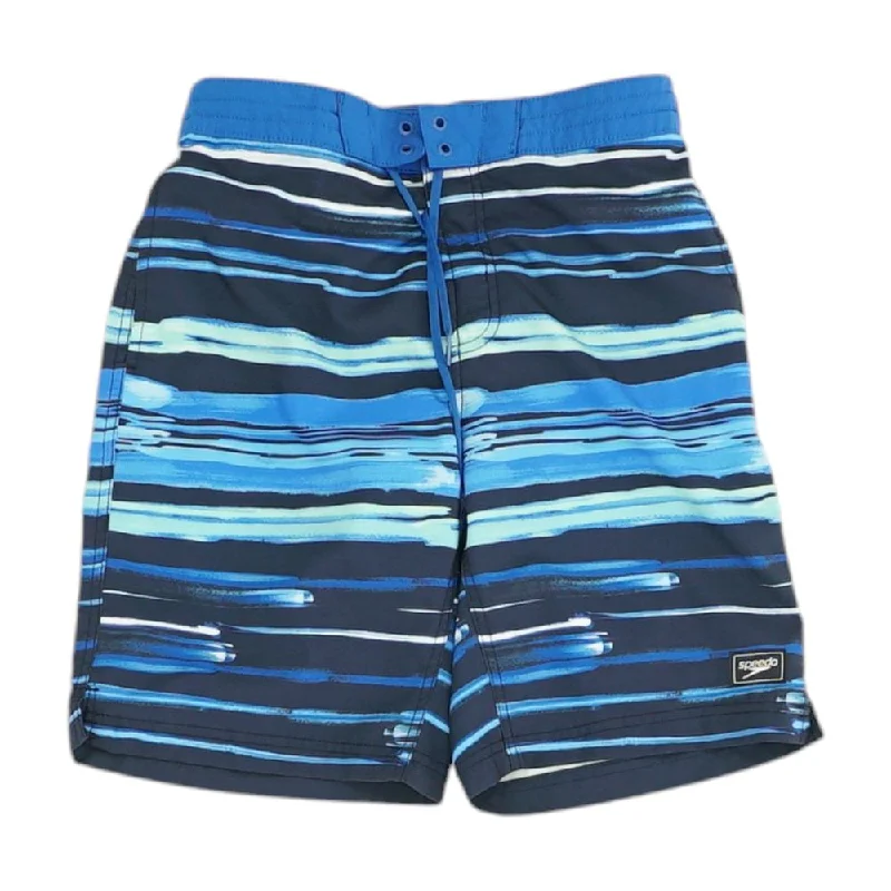 Blue Striped Board Shorts