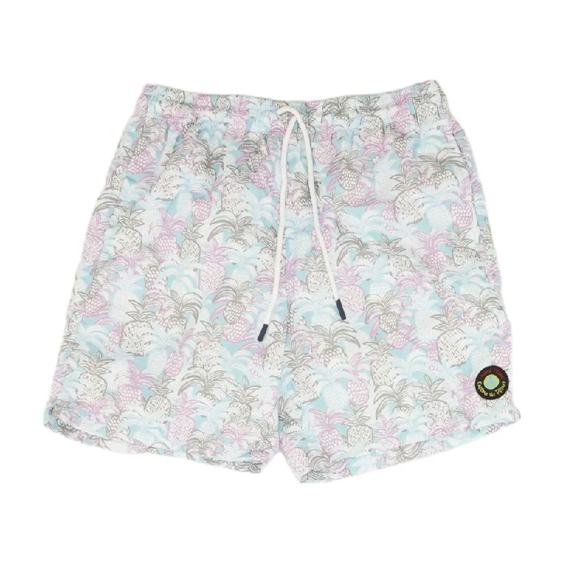 Blue Tropical Swim Shorts