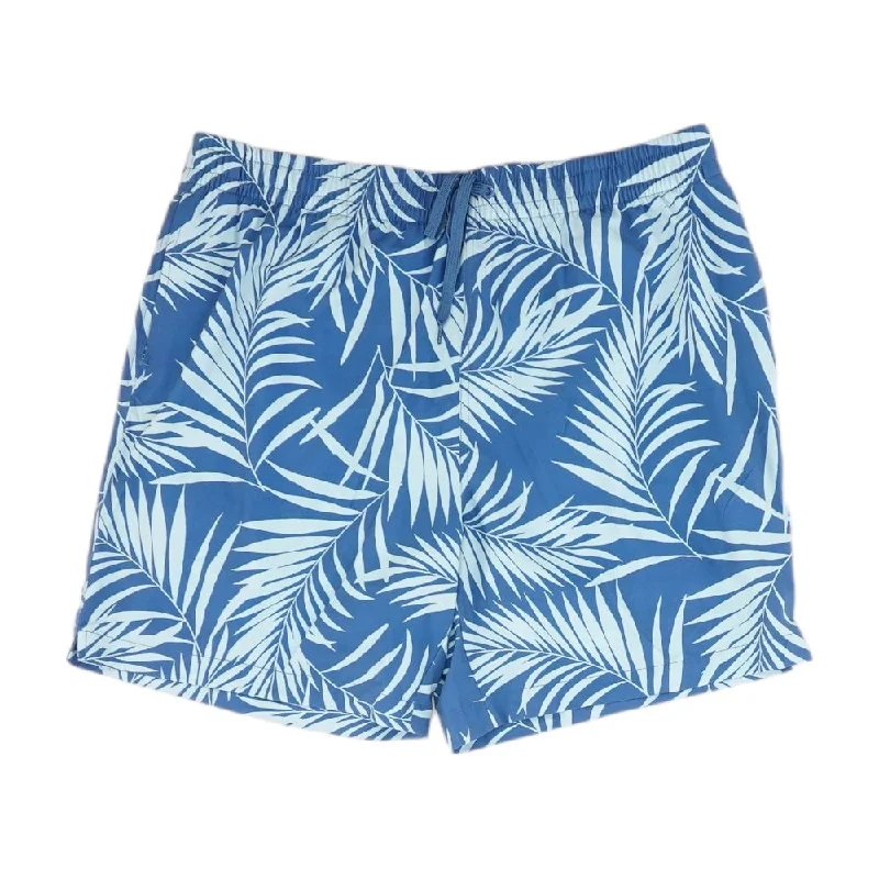 Blue Tropical Swim Shorts