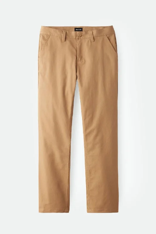 Men's Pants with Zippered PocketsChoice Chino Regular Pant - Khaki