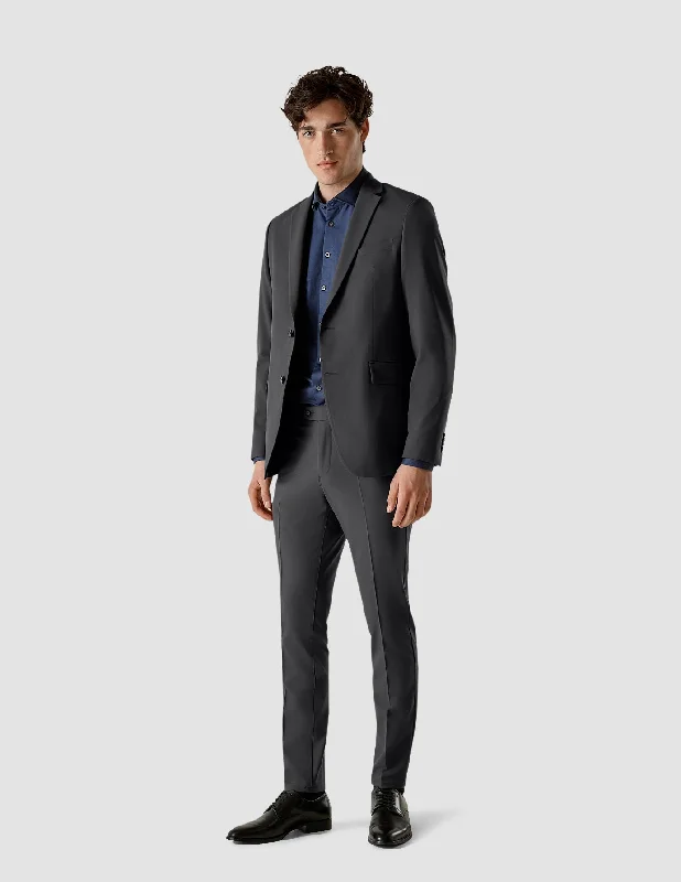 Men's Suits with Patch PocketsEssential Suit Dark Shadow