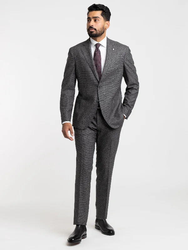 Men's Coats for Tall MenGrey Flannel Wool Suit