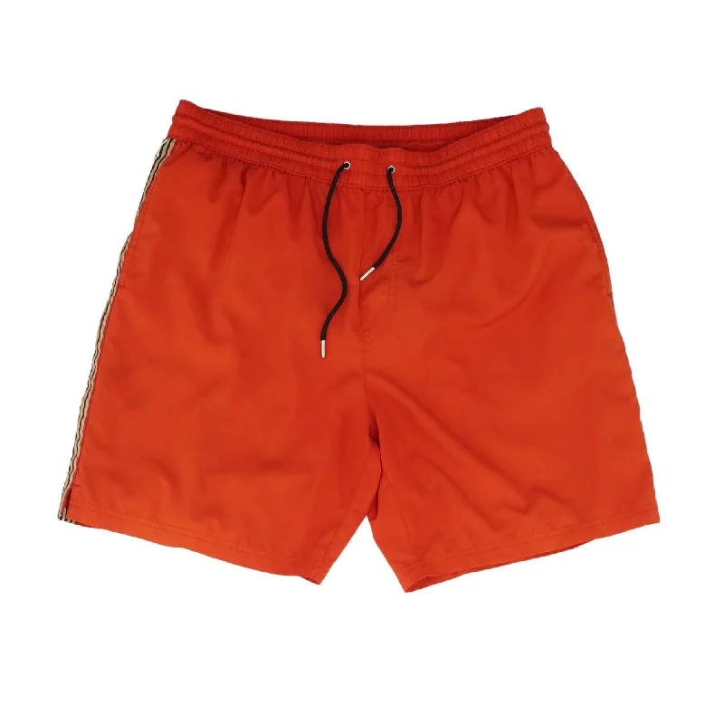 Guildes Logo Swim Trunks in Red