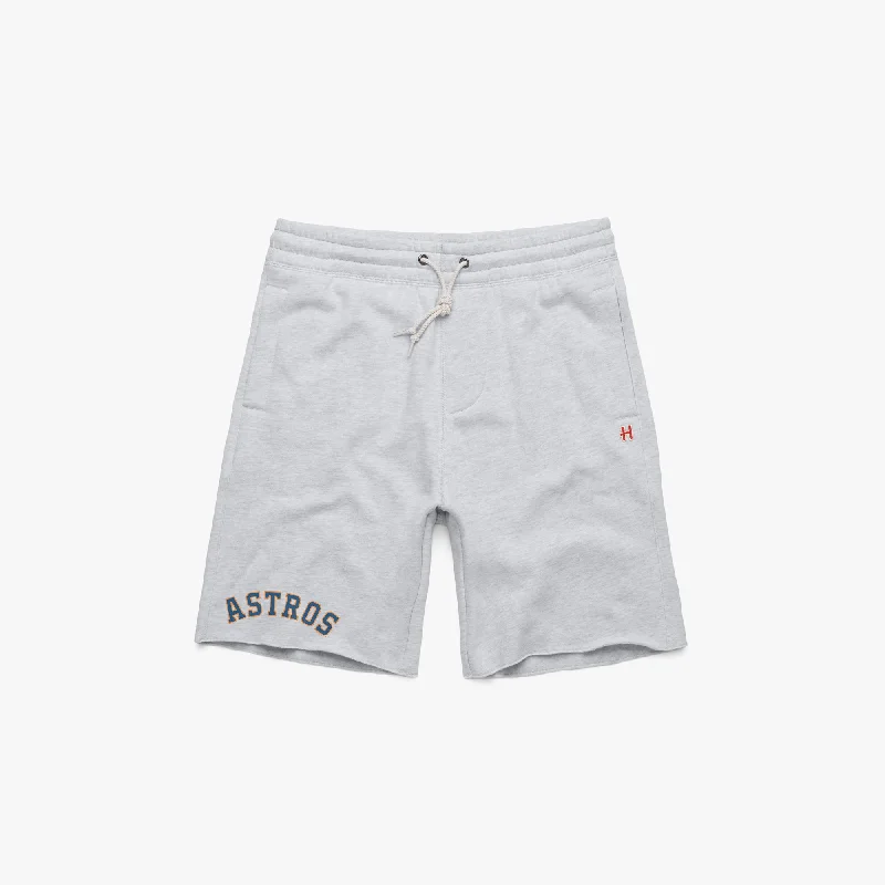 Men's Sweatpants for LoungingHouston Astros Jersey Logo Sweat Shorts