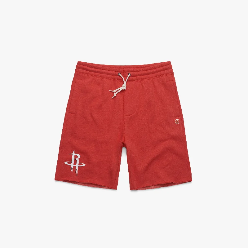 Men's Pants with Flat-Front DesignsHouston Rockets Logo Sweat Shorts