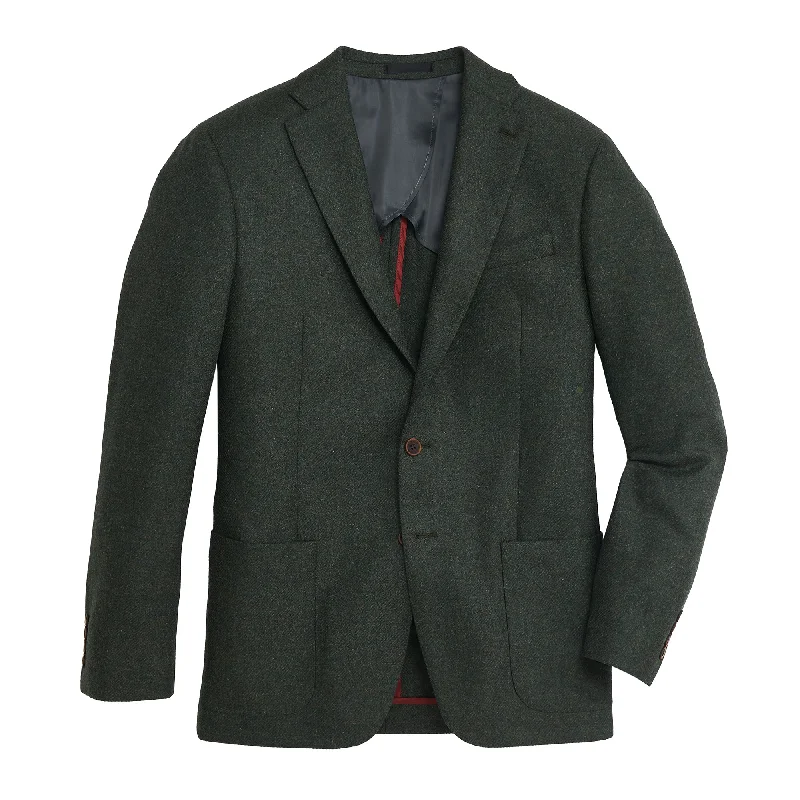 Men's Coats with Slim FitsLanificio Di Pray Dark Forest Sport Coat