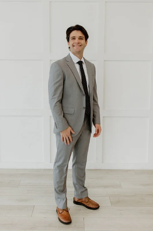 Men's Suits for Short MenLegacy Suit Grey