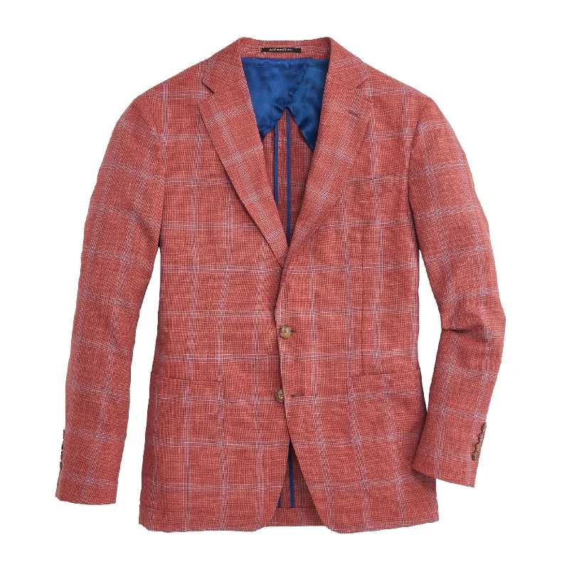 Men's Coats with ZippersDrago Lollipop Check Sport Coat