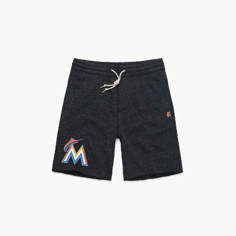 Men's Pants with Patch PocketsMiami Marlins '17 Sweat Shorts