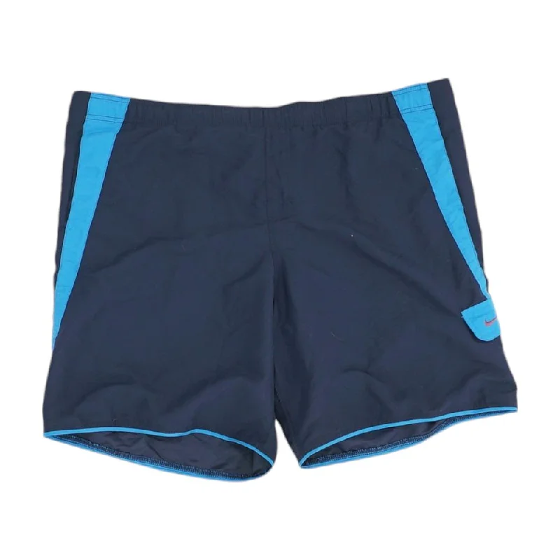 Navy Solid Swim Bottom