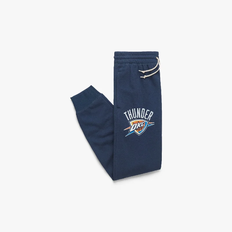 Men's Pants with Wrinkle-Resistant FabricOKC Thunder Logo Jogger