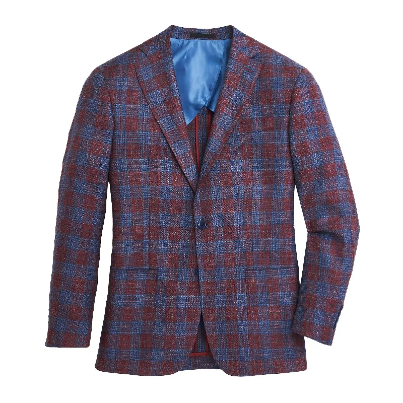 Luxurious Men's Cashmere CoatsDi Pray Rococco Plaid Sport Coat