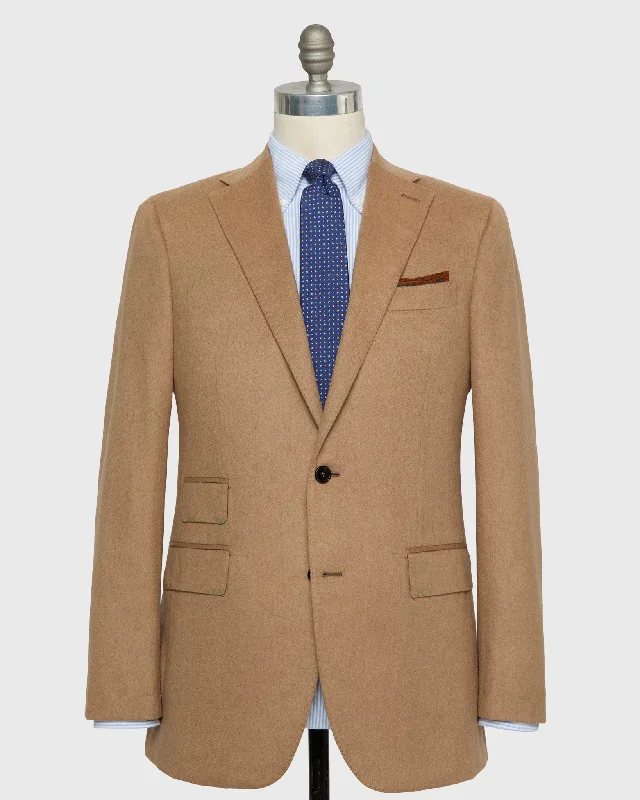 Men's Coats with Quick-Dry FabricKincaid No. 3 Jacket in Camel Hair Flannel