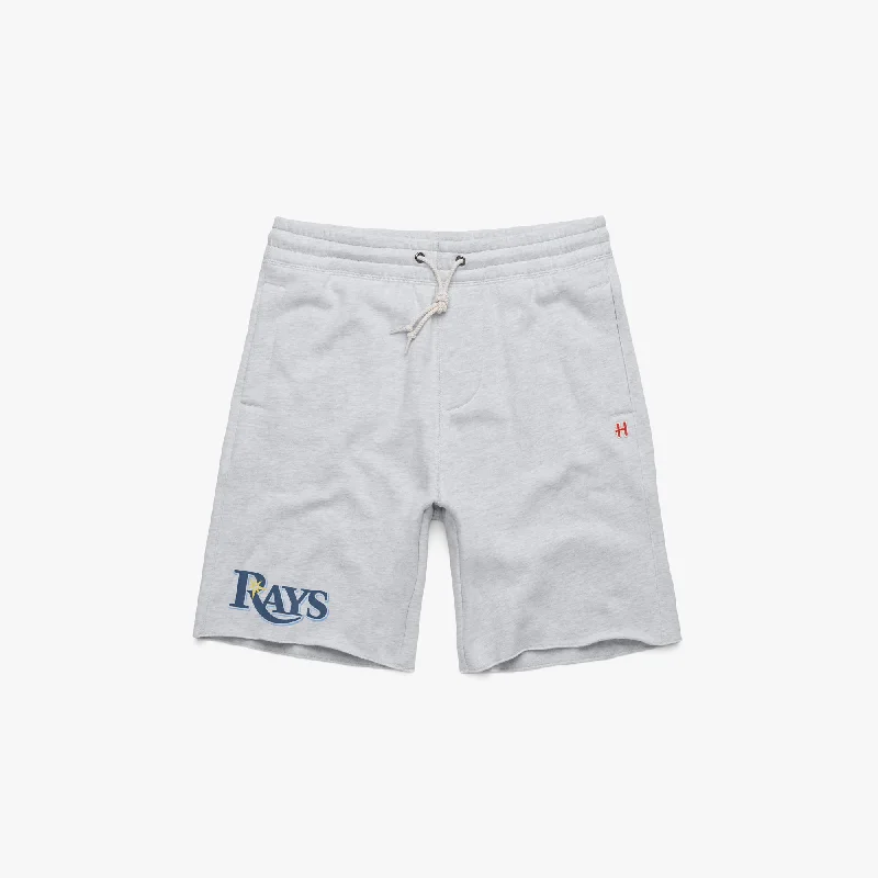 Breathable Men's Athletic ShortsTampa Bay Rays Jersey Logo Sweat Shorts