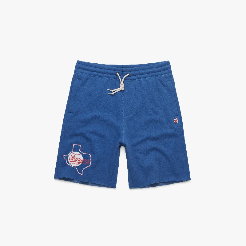 Men's Pants with Functional PocketsTexas Rangers '84 Sweat Shorts