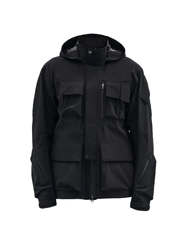 Men's Coats with Hidden Pocketszehar graphene jacket black