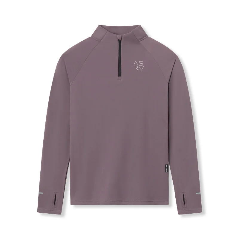 Men's Shirts with Lace-Up Hemlines0906. Thermal Training Quarter Zip - Moonscape "Cyber"