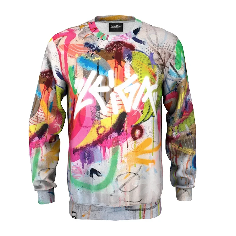 Thermal Men's SportswearAbstract Paint Sweatshirt