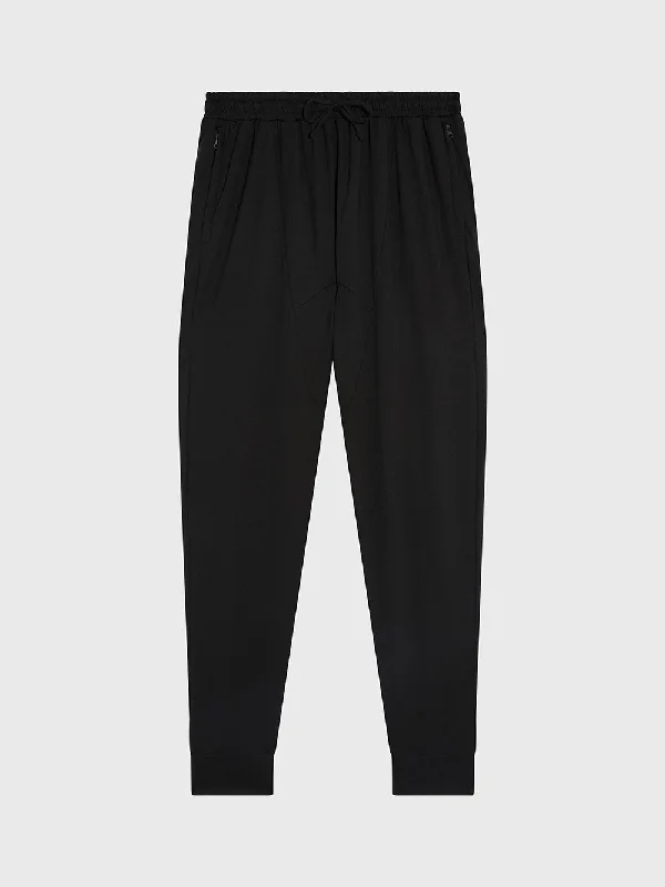 Men's Low-Waisted Pants for a Casual VibeALO BLK CONQUER REVITALIZE PANT