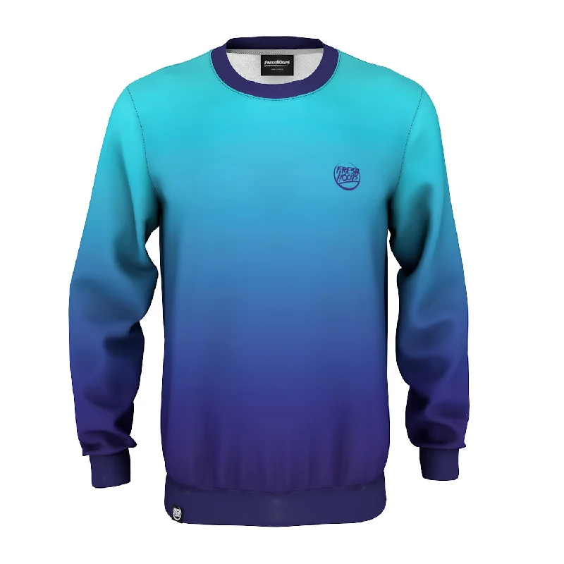 Tennis-Ready Quick-Drying Men's SportswearBlue Lagoon Sweatshirt