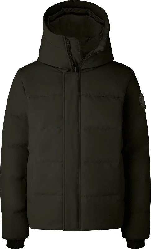 Men's Coats with Stretch FabricMacMillan Black Label No Fur Parka - Men's|-|Parka MacMillan Black Label sans fourrure - Homme