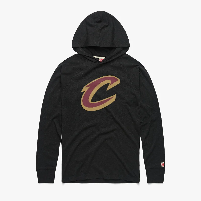 Men's Shirts with Hidden PocketsCleveland Cavaliers Logo Lightweight Hoodie