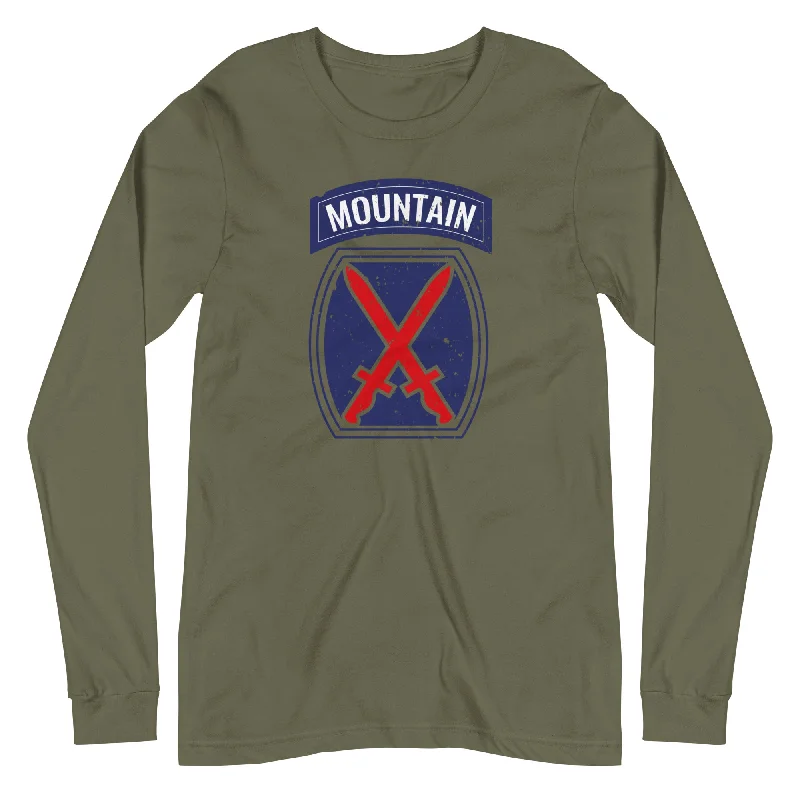 Men's Sleeveless Tops10th Mountain Long Sleeve