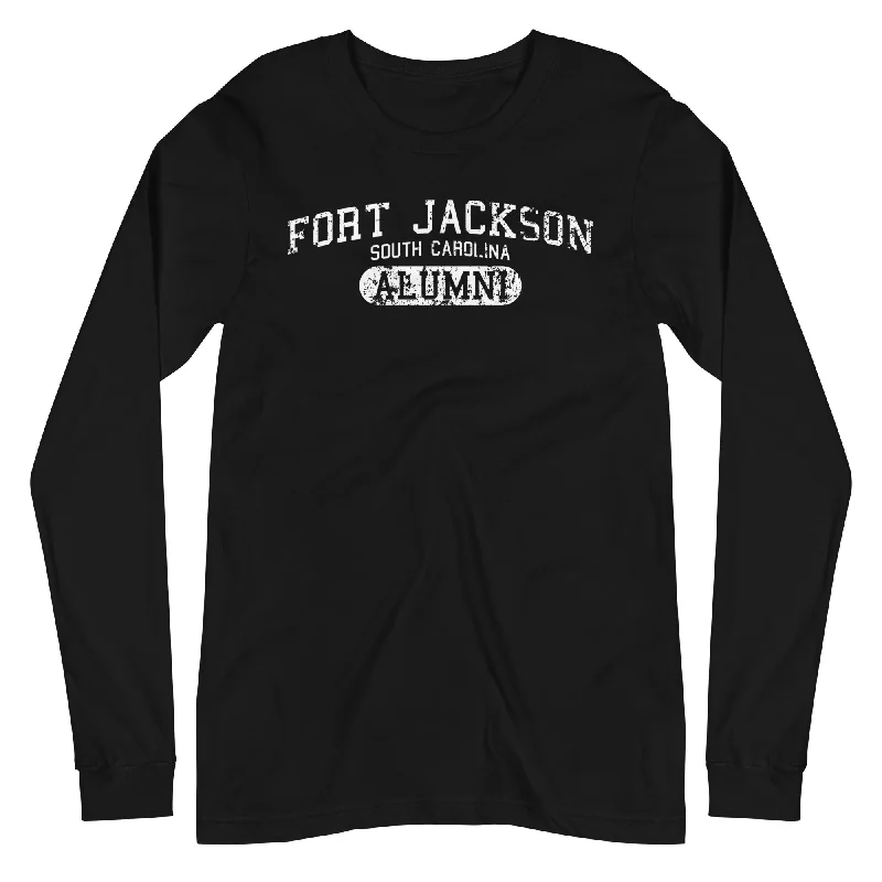 Men's Casual Shirts for Everyday WearCLT - Fort Jackson Alumni Long Sleeve