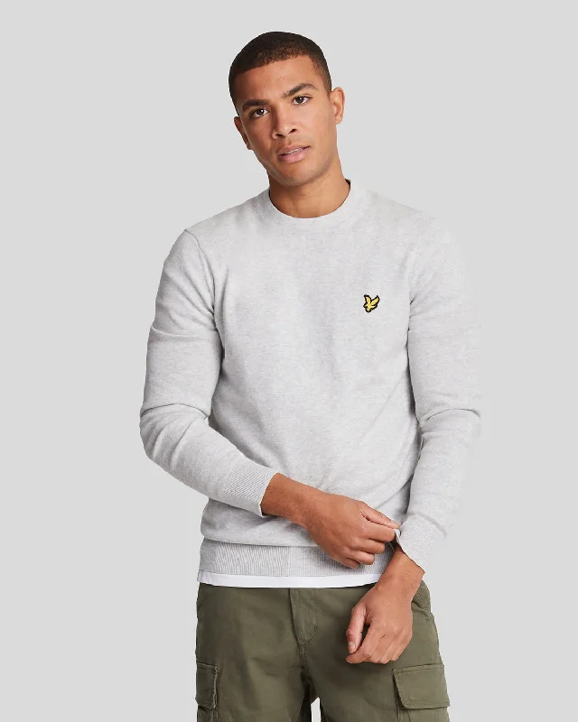 Athletic Men's SportswearCotton Merino Crew Neck Jumper