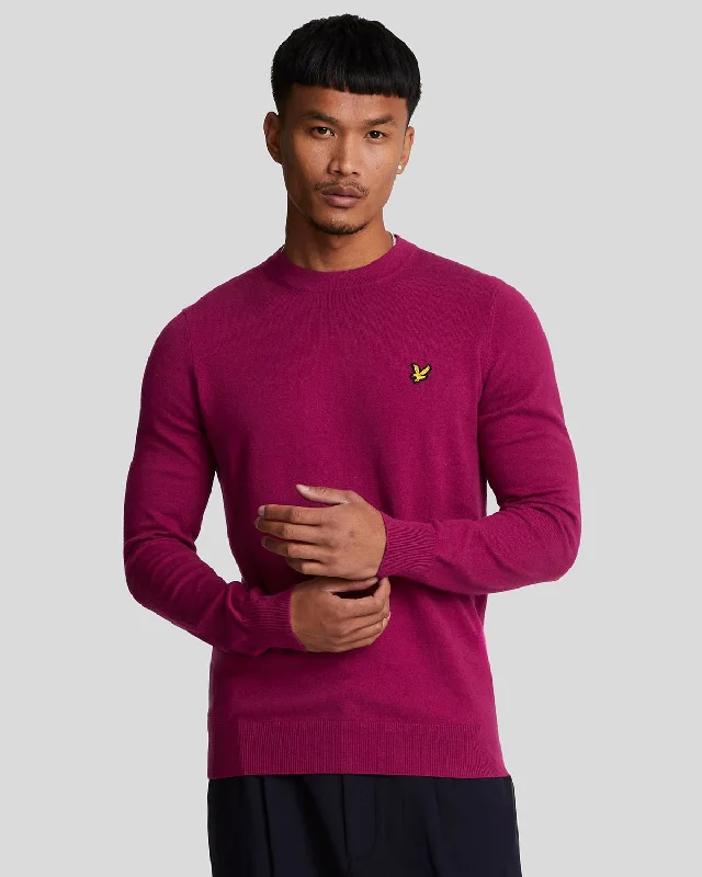 Affordable Men's SportswearCotton Merino Crew Neck Jumper