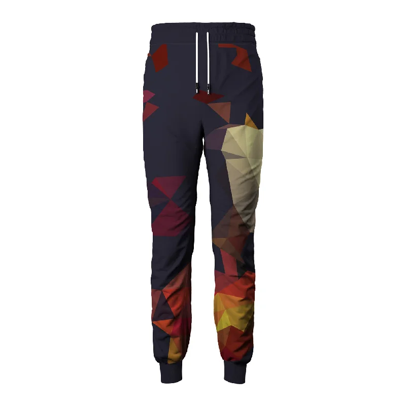 Men's Patterned Pants with Camouflage PrintsCubes Sweatpants