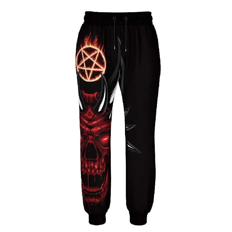 Men's Pants with Side PocketsDemon Sweatpants