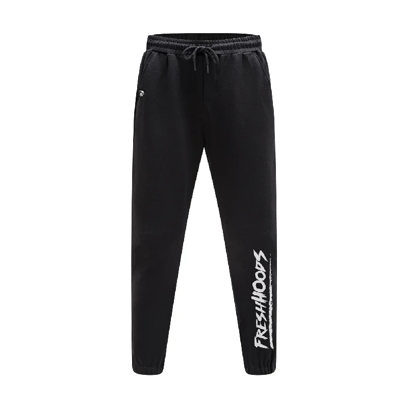 Comfortable Men's JoggersFRESHHOODS Black Joggers