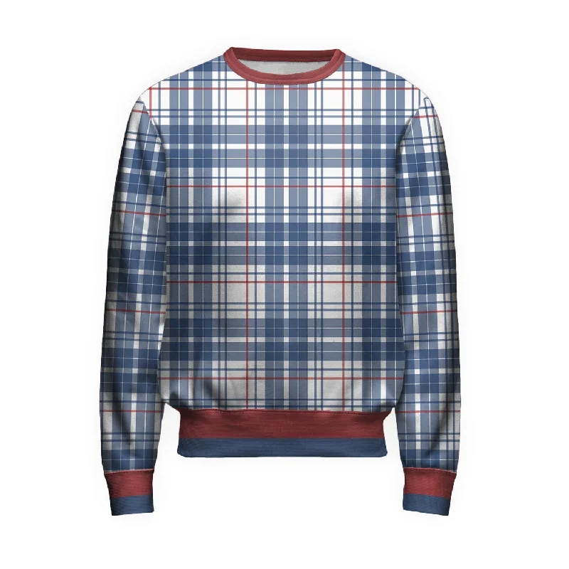 Trendy Men's SportswearIn Plaid Sweatshirt