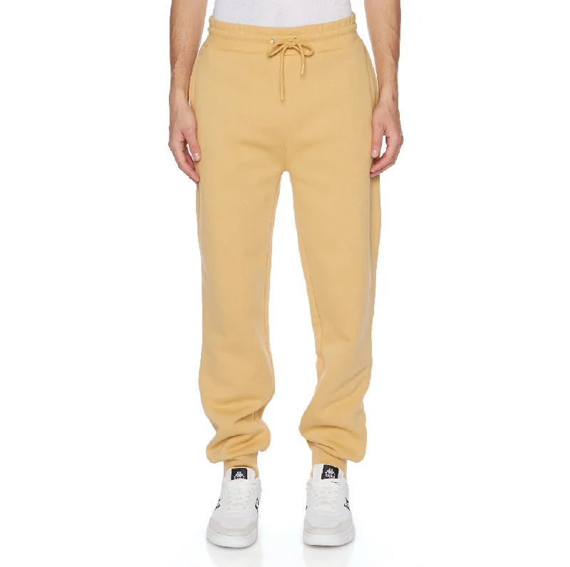 Men's Pants with Faux Leather PatchesAuthentic Gothenburg 2 Sweatpants - Beige