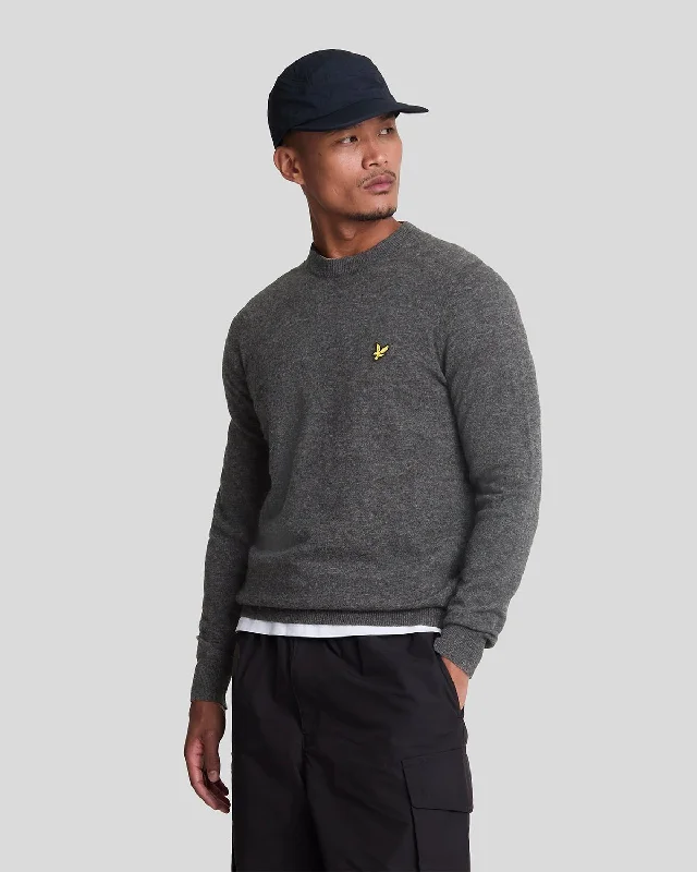 Tennis Men's SportswearLambswool Blend Crew Neck Jumper